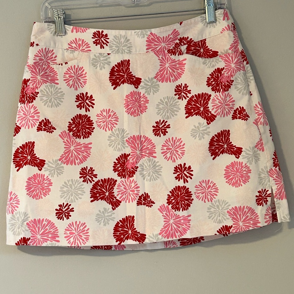 Lady Hagen Floral Print Golf Skort with Inner Shorts | Size 6